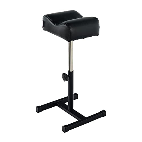 Pedicure Manicure Footrest Adjustable Height Stand Beauty SPA Salon Nail Care Black - color: Black