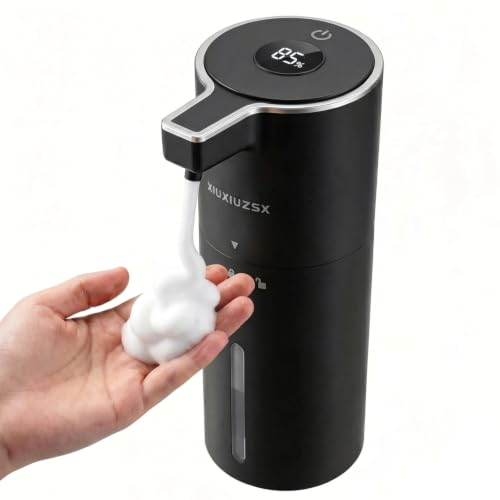 Touchless Automatic Electric Foaming Soap Dispenser - color: Black, size: Foam