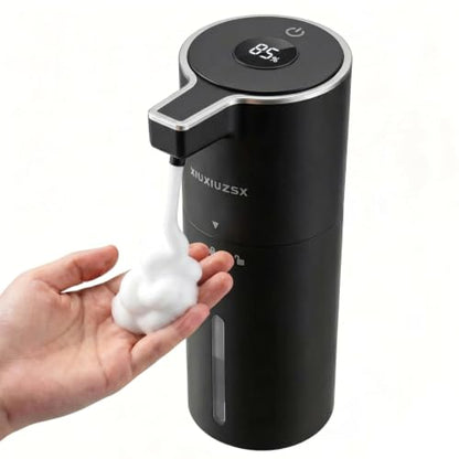Touchless Automatic Electric Foaming Soap Dispenser - color: Black, size: Foam