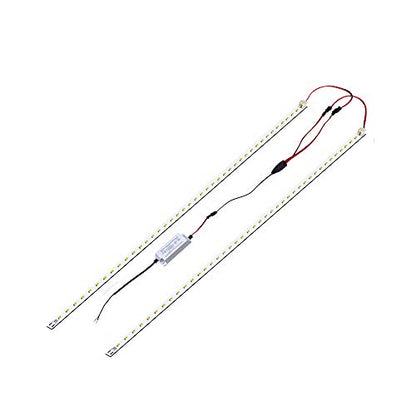 4FT LED Magnetic Retrofit Kit, 36W, 5000K Daylight White, 5400LM, 0-10V Dimmable, T8 T10 T12 Fluorescent Replacement - color: 36wtube-1