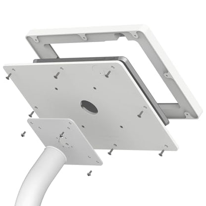 VidaMount White Enclosure and Floor Stand [Bundle] Compatible with Surface Go, Go 2, Go 3 & Go 4 - color: White, size: Surface Go, Go 2, Go 3 & Go 4