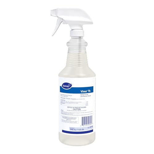 VIREX Diversey Tb Disinfectant Cleaner, Ready-to-Use Formula, 32 oz