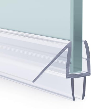 AmazerBath 3-Pack 15.75" Shower Door Bottom Seal Strip for 1/4"(6mm) Glass - style: Bottom Seal 1/4