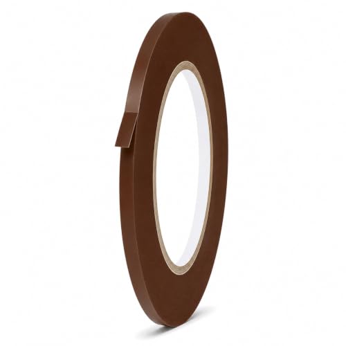 GGR Supplies CVT-536 Brown Vinyl Floor Marking Tape, 1/4 x 36 Yards - color: Brown, size: 1/4 in. x 36 yds.