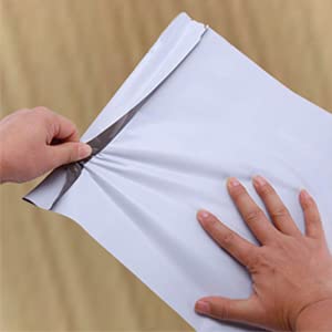 iMBAPrice White Poly Mailers 12x15.5 Inch 200 Pack I Size 5 Self-Seal, Waterproof Shipping Envelopes, Tear-Resistant, For Clothing & Small Business Packaging - color: White, size: 12" X 15.5"