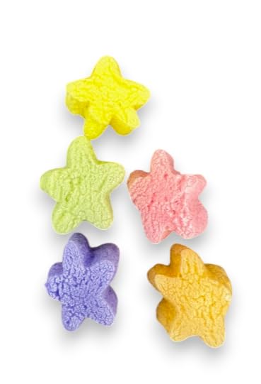 FunPak Plant Based Biodegradable Packing Peanuts 1.5 cu ft Bag Compostable (Rainbow Stars) - color: Rainbow Stars