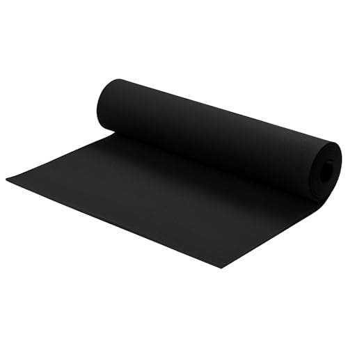 AMZQNART 5mm EVA Foam Sheets Rolls for Crafts Black Cosplay Foam 16x29.5in - color: 16×29.5in Black, size: 5mm-Thick