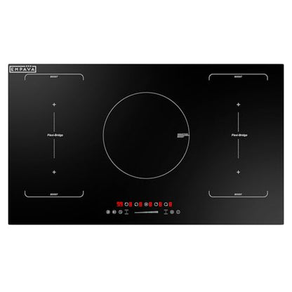 Empava 36 Inch Electric Induction Cooktop Built-In - size: 36 Inch