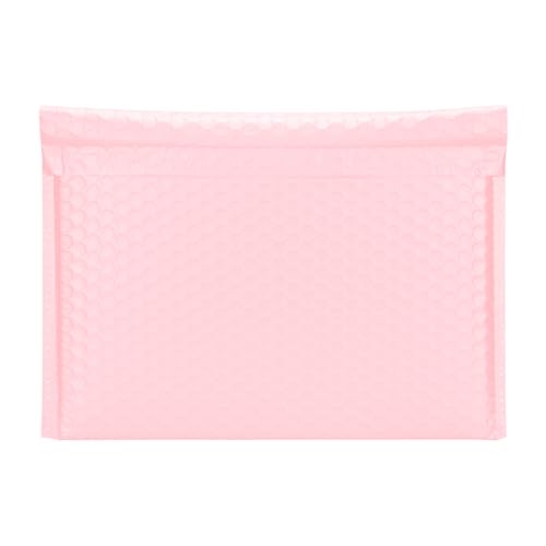 Light Pink Side-Loading Bubble Mailers 12 x 9 Inches,Pack of 27 - size: 12x9" 27PCS