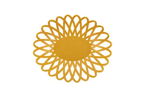 G.E.T. 10" x 8 1/4" Oval Plastic Serving Basket (Set of 4) - color: Yellow, size: 10" x 8.25", style: Set of 4