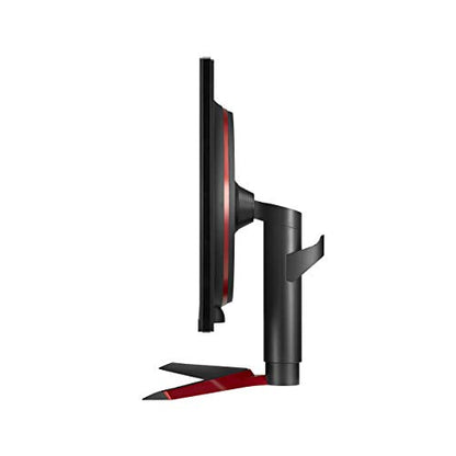 LG 27GL83A-B 27-Inch Ultragear QHD 2560 x 1440 IPS Gaming Monitor, 144Hz, 1ms (GtG), NVIDIA G-SYNC, AMD FreeSync, HDR10, HDMI, DisplayPort, Tilt/Height/Pivot Adjustable Stand, Black - size: 27 inch, style: 144Hz