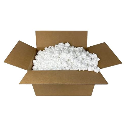 White Packing Peanuts, 3.5 Cubic Feet - color: White, size: 3.5CuFT