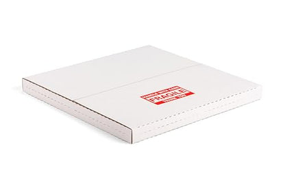 12-inch Vinyl Record Mailers, 12.8x12.8x1-inch, White, 20 Pack - size: 20 Pack