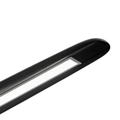 YISDESIGN 51" Wood Linear Pendant Light Black Linear Pendant Dinning Room Hanging Lights LED Dimmable Chandeliers 36w for Dining Room Pool Table Lights Kitchen Island Light Black - color: Black, size: 51in