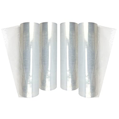 Stretch Film/Wrap, 18" x 1500' x 80 Gauge, 4 Rls/Cs Blown - size: 18" x 1500' x 80 Guage, 4 Rls/Cs Blown