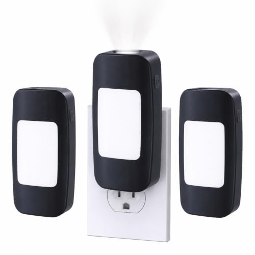 3 Pcs LED Emergency Lights for Home Power Failure Night Light Dusk to Dawn