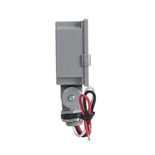 nsi Industries TORK RKP203 Outdoor 120-Volt Swivel Mount Photocontrol with Light Adjustment Bar - Controls Lighting Dusk to Dawn - Compatible with Incandescent/Compact Fluorescent/Halogen/LED