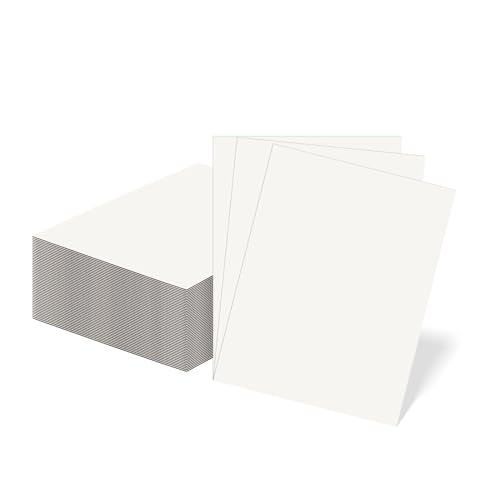 RLAVBL 50 Pack 8.5x11 Corrugated Cardboard Sheets, White Flat Cardboard Inserts for Shipping, Mailing, Packing, DIY Crafts - color: White-50 Pack, size: 8.5x11