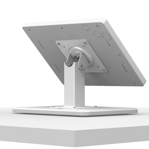 VidaMount White Enclosure and 360 Rotating & Tilting Desk/Table Stand Compatible with Samsung Galaxy Tab A 7.0 - color: White, size: Galaxy Tab A 7.0