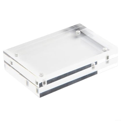 Acrylic Sign Holder, Poster Double-Sided Display Stand For Countertops, Acrylic Stands For Display In Offices, Restaurants, And Events(5.5 x 8.2cm) - size: 5.5 x 8.2cm