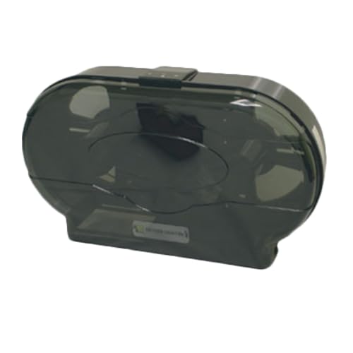 FSE 373-TG-PLRPD396, Jumbo Twin Tissue Dispenser, Dual 9" Rolls, Clear