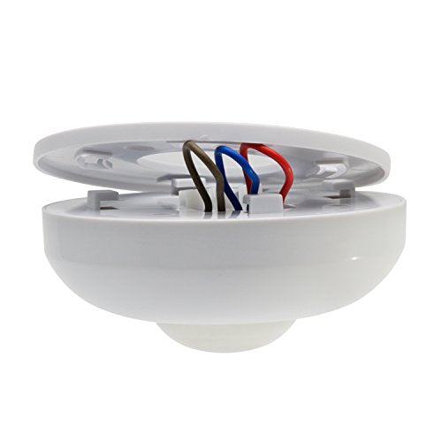 Sensky 360 Degree Ceiling Mount Occupancy Sensor, 110-240V PIR Motion Sensor Switch, High Sensitive Movement Detector Light Switch, Neutral Required(Max Detection Distance: 6 m)