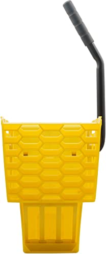 SPARTA 35 Qt Mop Bucket System with Wringer and Insert, Yellow - color: Yellow