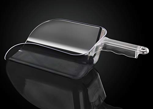 New Star Foodservice Polycarbonate Plastic Utility Ice Scoop, Clear, 64 oz - color: Clear, size: 64 oz.
