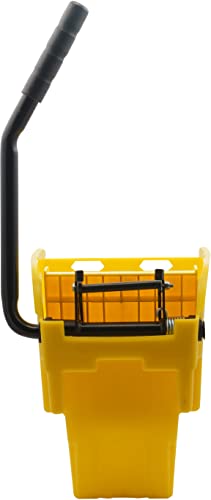 SPARTA 35 Qt Mop Bucket System with Wringer and Insert, Yellow - color: Yellow