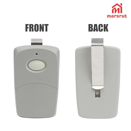 10 DIP Switch Garage Door Opener Remote, Compatible with Multi-Code 300 MHz, 308911, 3089, MCS308911, 3060, 3070, Garage Gate Replacement Transmitter, Gray