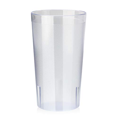 New Star Foodservice | Restaurant-Grade Beverage Tumblers (Clear (Set of 12), 12 oz) - size: 12 oz