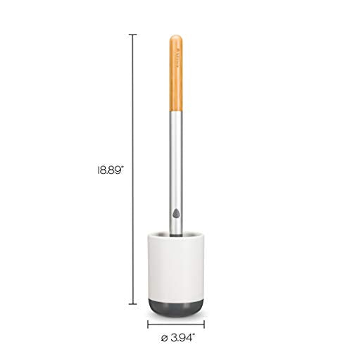 Full Circle Replacement Head for Scrub Queen Toilet Brush – Bathroom Cleaning Scrubber Refill - color: Brush Refill, style: Toilet Brush