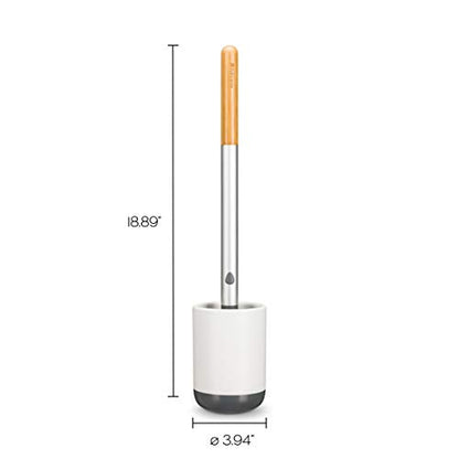 Full Circle Replacement Head for Scrub Queen Toilet Brush – Bathroom Cleaning Scrubber Refill - color: Brush Refill, style: Toilet Brush