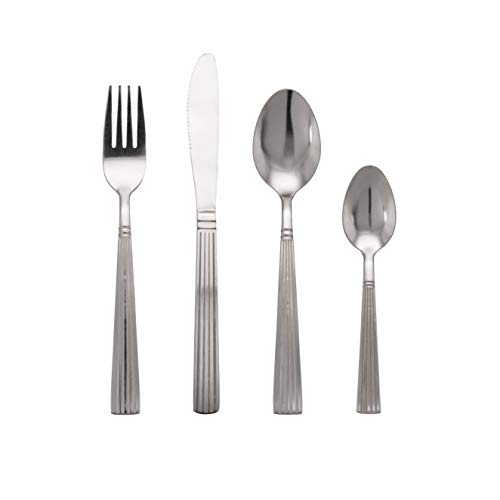 10 Strawberry Street Nova White Round 62-Piece Dinnerware Set, Service for 6 - color: White