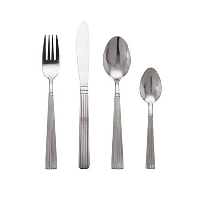 10 Strawberry Street Nova White Round 62-Piece Dinnerware Set, Service for 6 - color: White