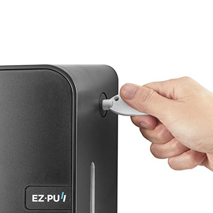 EZbrnd Wall Mount MULTIFOLD Paper Towel Dispenser for Kitchen/Bathroom/Office/RV/Airbnb, Black, 3200B-EZ - style: Mini Black