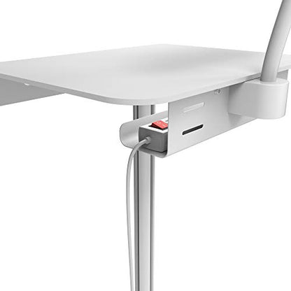 Medical Floor Stand – CTA Medical Grade Floor Stand w/Paragon Premium Locking Enclosure for iPad 11 (A16) - Pro 11-inch M4 - Air 11-inch M3- iPad 10th Gen - Galaxy Tab & More Tablets - (PAD-MEDVFSE)