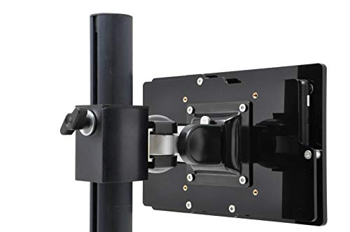 Security Anti-Theft Acrylic VESA Enclosure for Amazon Tablet with Free Wall Mount Kit (Black, Fire HD 6) - color: Black, size: HD 6
