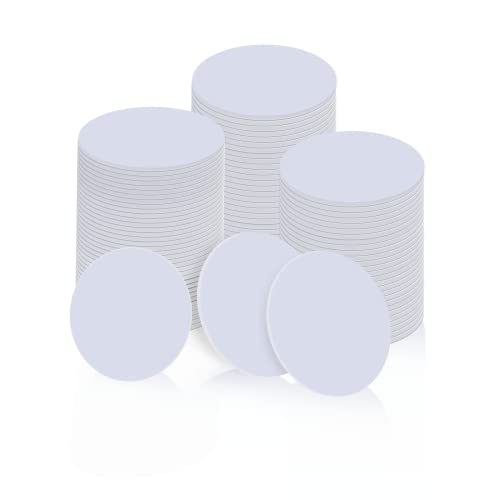 100pcs NFC Tags NTAG215 NFC Coins Rewritable White NFC Tag Round 30mm - color: White Nfc Coin (No Adhesive), size: 30mm - 100 pcs