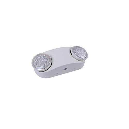 Commercial Electric Oval 11-Watt with Ni-Cad 3.6-Volt Battery White Integrated LED Emergency Light