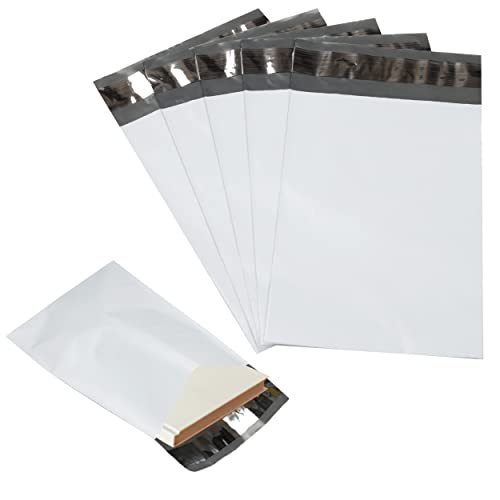 1000 Pack Secure Seal White Poly Mailers Shipping Bags - Safe Shipping with 19x24 Mailers Poly Bags - E-Commerce Poly Bags for Shipping - Self Sealing 2 Mil Poly Shipping Envelopes - size: 19" x 24" (1000 Pack)