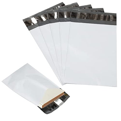 2000 Pack Secure Seal White Poly Mailers - 6x9 Safe Shipping Bags - E-Commerce Self Sealing 2 Mil Poly Envelopes - size: 6" x 9" (2000 Pack)