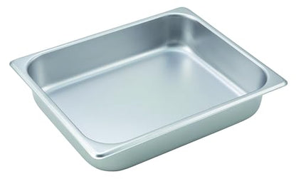 Winco SPH2 44198 Size Pan 2 1/2" (NSF), Stainless Steel, Medium - size: 2.5" Deep