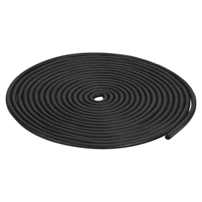 uxcell Foam Rubber Weather Seal Strip, 3.5mm(9/64") Diameter 8 Meters (26.25Ft) Long Round EPDM Rubber for DIY Gasket, Warehouse, Pads, Foam Tubing, Crafts - size: 3.5mmx8m