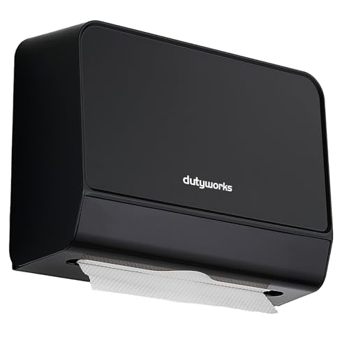 Multifold Paper Towel Dispenser Wall Mount, Black - color: 5855-black