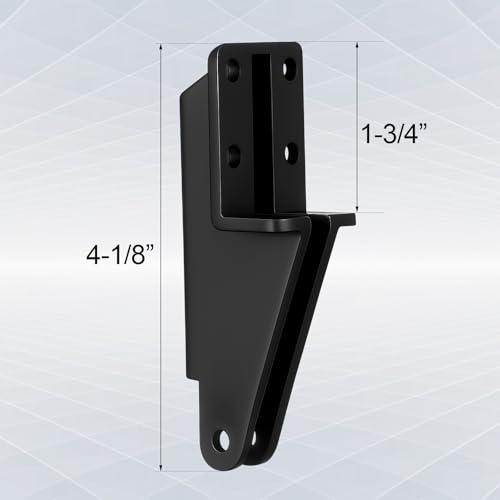 Nuanchu 2 Pack Screen Door Closer Bracket Storm Jamb Plastic Mount, Black - color: Black