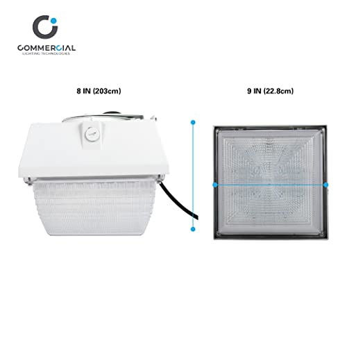 CLT 40W Waterproof IP65 LED Outdoor Canopy Garage Light 5000K