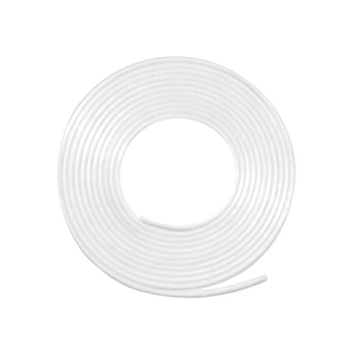 Fire/Smoke Self Adhesive Silicone Door Gasketing (5884S) in white, (3/8" W x 3/16" H x 21' L) - color: White, size: 21 ft.