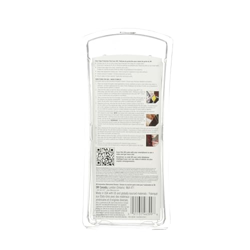3M Door Edge Protection Film, 36 Inch, Protect Door Edges From Chips, Scratches, and Scuffs, No Tool Required, Yellowing and Staining Resistant, Professional Grade Solution (08582)