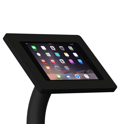 VidaMount Black Enclosure and Floor Stand [Bundle] Compatible with iPad mini 1/2/3 - color: Black, size: iPad Mini 1/2/3